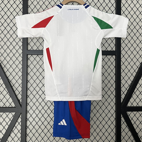 24/25 Italy Away Kids Soccer Jersey