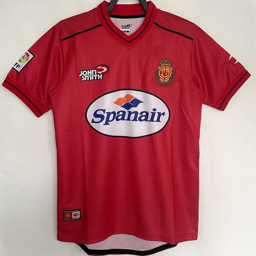 2000/2001  Mallorca Home Retro Soccer Jersey(带西甲章）