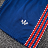 25/26  ARS Royal Blue Retro Training vest Suit #D2516
