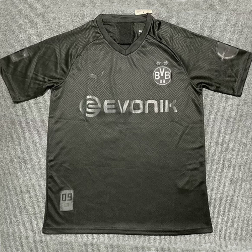 23/24 Dortmund Black 110th Anniversary Edition Fans Soccer Jersey
