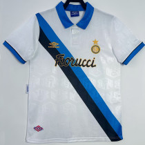 1994/1995 INT White Away Retro Soccer Jersey 1994/1995 INT White Away Retro Soccer Jersey