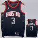 23/24 Rockets PORTER JR. #3 Black Top Quality Hot Pressing NBA Jersey (Trapeze Edition)飞人版