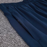 24/25 England Sapphire Blue Half Pull Tracksuit  (半拉链)