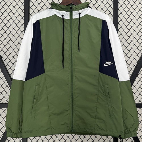 2024 New NK Green Windbreaker（连帽）