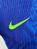 25/26 Brazil Away Long Sleeve  Player Version Soccer Jersey