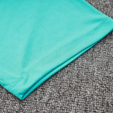 24/25 Brazil Lake Blue Polo Collar Pants Set(C1107)