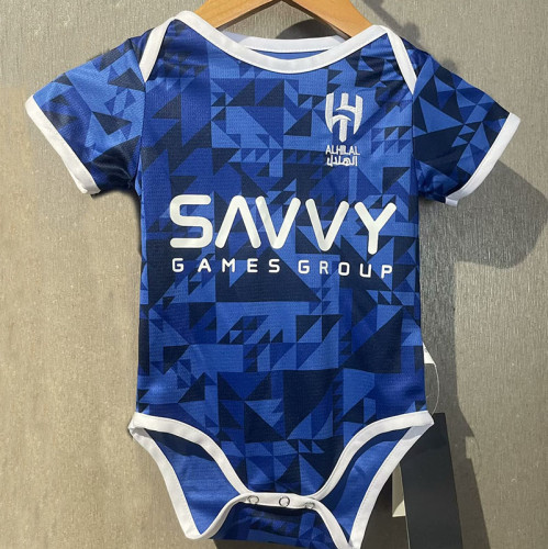 24/25 Al-Hilal Home  Baby Infant Crawl Suit