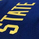 22/23 WARRIORS CURRY #30 Royal blue Top Quality Hot Pressing NBA Jersey (Trapeze Edition)