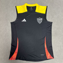2025 Mineiro Black vest Training shirts 2025 Mineiro Black vest Training shirts