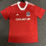 24/25 Colo-Colo Red Third Fans Soccer Jersey