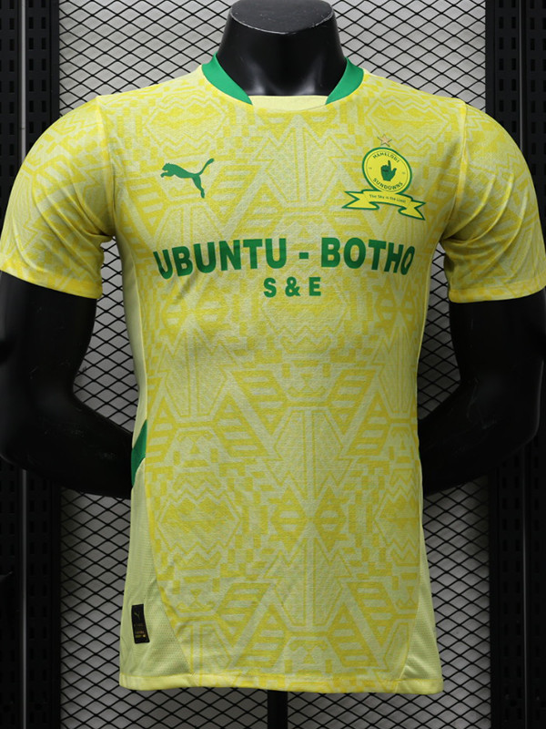 24/25 South Africa Mamelodi Sundowns Home Player Version Soccer Jersey
