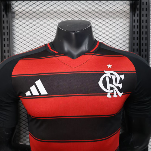 25/26 Flamengo Home  Player Version Soccer Jersey