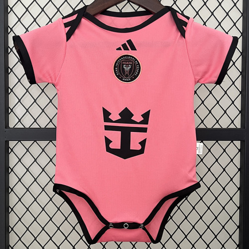 24/25  Inter Miami Home  Baby Infant Crawl Suit