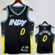 23/24 Indiana Pacers HALLBURTON #0 Black City Edition Top Quality Hot Pressing NBA Jersey