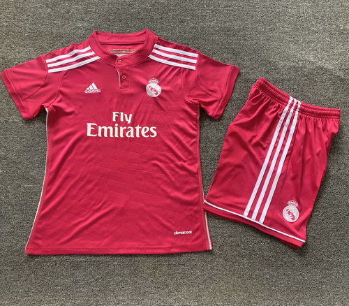 2014/2015 RMA  Away  Kids Retro Soccer Jersey