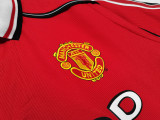 1998/1999 Man Utd Home Retro Soccer Jersey