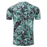 24/25 Man Utd  Green Printing  Training Short Suit