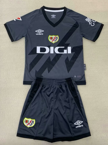 24/25 Rayo Vallecano Third  Kids Soccer Jersey