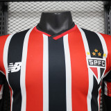 24/25 Sao Paulo  Away Player Version Soccer Jersey