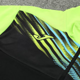 24/25 JO Black&Green Half Zipper Sportswear # 810黑绿色(半拉链)