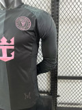 25/26 Inter Miami Away  Long Sleeve Player Version Soccer Jersey