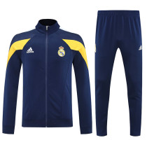 25/26 RMA  Royal Blue Retro Jacket Tracksuit#F04