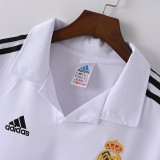 2001/2002 RMA Home Retro Soccer Jersey