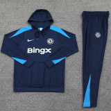 24/25 CHE  Dark Blue Hooded  Tracksuit