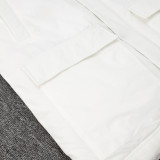 24/25 Man City White Hooded Cotton Coat G241兰色彪马标