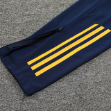 24/25 RMA Sapphire Blue Player version  Half Pull Tracksuit  (球员版、半拉链)