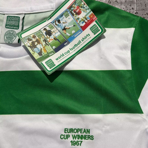1966/1967Celtic Home Retro Soccer Jersey