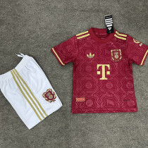 24/25 Bayern 125th Anniversary Edition Oktoberfest Red  Kids  Soccer Jersey