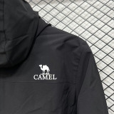 24/25 F705 CAMEL Black Single Layer Hooded Windbreaker (连帽）