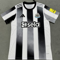 25/26 Newcastle Home Fans  Soccer Jersey
