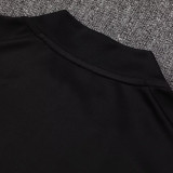 25/26  Inter Miami Black Kids Half Pull Tracksuit #E2528 (半拉链)