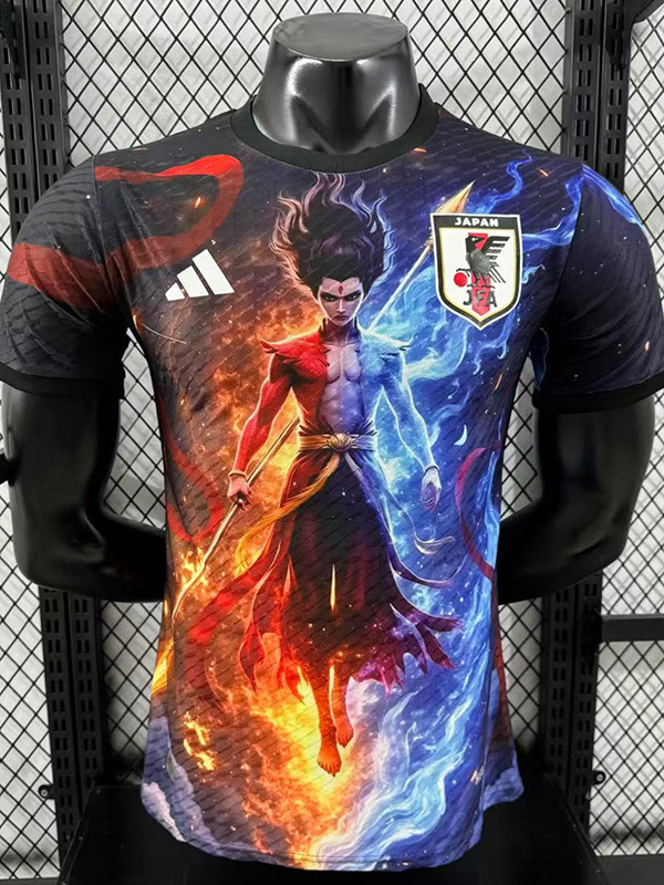 25/26 Japan Nezha Red &Blue Special Edition Player Version  Soccer Jersey