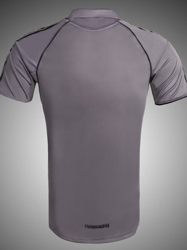 2005/2006 RMA Third Grey Retro Soccer Jersey