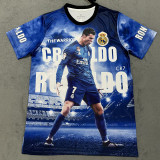 25/26 RMA C-Ro Champion Edition Blue  Fans Soccer Jersey#带7号