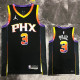 22/23 SUNS PAUL #3 Black Top Quality Hot Pressing NBA Jersey (Trapeze Edition)