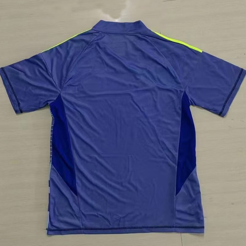24/25 Man Utd Blue Goalkeeper  Fans Soccer Jersey