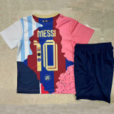 25/26  Inter Miami Messi Commemorative Edition Kids Soccer Jersey(左肩阿根廷）