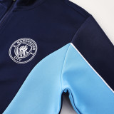 25/26  Man City Royal Blue  Jacket Tracksuit#01