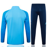 25/26  Flamengo Sky Blue Jacket Tracksuit #A842