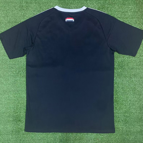 24/25 Man Utd Black Goalkeeper Fans Soccer Jersey