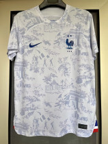22/23 France Away 1:1 World Cup Fans Soccer Jersey 22/23 France Away 1:1 World Cup Fans Soccer Jersey