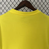24/25 Flamengo Yellow Training shirts（圆领）