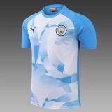 24/25 Man City  Blue & White Training Short Suit