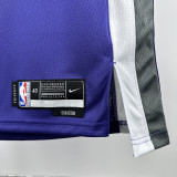 22/23 KINGS SABONIS #11 Purple Away Top Quality Hot Pressing Retro NBA Jersey