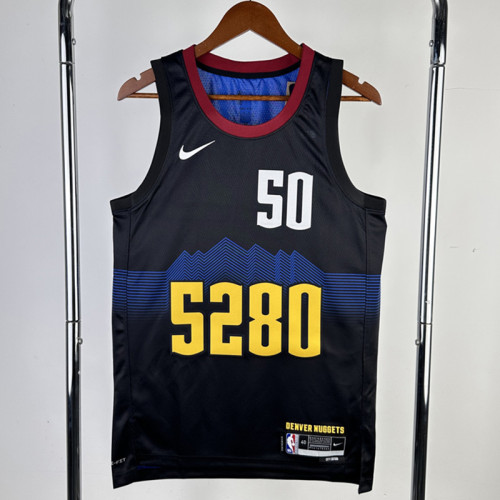 23/24 Nuggets GORDON #50 Black City Edition Top Quality Hot Pressing NBA Jersey