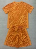 24 /25 CHE Orange Goalkeeper  Kids  Soccer Jersey